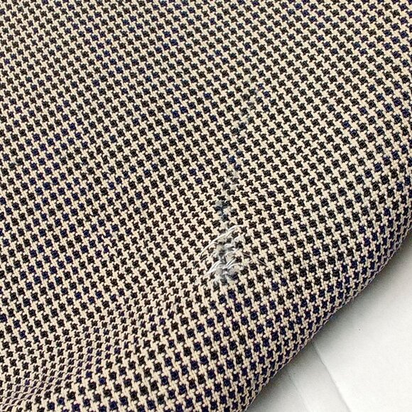 Vintage '80s Perceptions IreneB Blazer Top Border Collar Military-Style Lady(12) - Picture 12 of 14